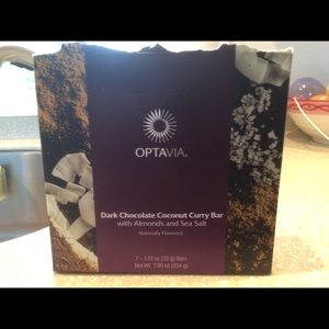 OPTAVIA Dark chocolate coconut curry bar. 6 bars